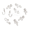 316 Surgical Stainless Steel Clip on Nose Rings STAS-P336-09H-P-1