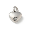 304 Stainless Steel Rhinestone Pendants LS-STAS-R139-01P-02-1
