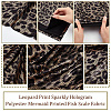 Leopard Print Polyester Fabric DIY-WH0304-479-3