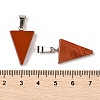 Natural Red Jasper Pendants G-B127-04P-07-4