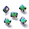 Cubic Zirconia Pointed Back Cabochons ZIRC-H108-05A-001GL-2