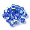 AB Color Plated Glass Beads GLAA-F108-12B-08-1