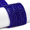Transparent Glass Beads Strands GLAA-H021-03-09-1