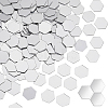 200Pcs Adhesive Acrylic Cabochons Sheets DIY-PH0022-92-1