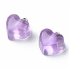 Transparent Resin Pendants X-RESI-R429-30B-3