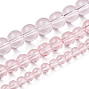 Transparent Glass Beads Strands GLAA-T032-T4mm-10-4