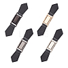 4 Sets 4 Colors PU Leather Buckles FIND-FG0002-29-1
