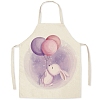Cute Easter Egg Pattern Polyester Sleeveless Apron PW-WG98916-08-1