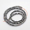 Electroplate Non-magnetic Synthetic Hematite Beads Strands G-J209D-01-2