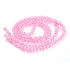 Crackle Glass Beads Strands X-CCG-Q001-6mm-02-3