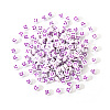 White Opaque Acrylic Beads MACR-YW0001-20B-1