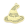 Rack Plating Brass Cubic Zirconia Pendants KK-D031-07G-01-2