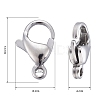 Tarnish Resistant 304 Stainless Steel Lobster Claw Clasps X-STAS-AB13-4