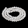 Imitation Jade Electroplate Glass Beads Strands GLAA-F029-J4mm-C06-2
