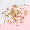Brass Crimp Beads Covers KK-F824-036B-G-3