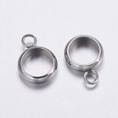 Tarnish Resistant 304 Stainless Steel Tube Bails X-STAS-K146-050-6mm-1