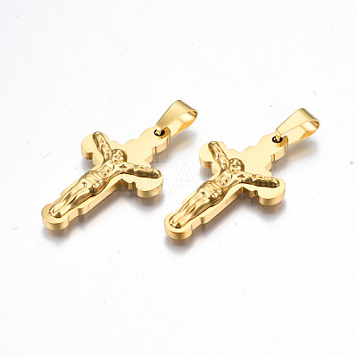 201 Stainless Steel Pendants STAS-Q241-001G-NF-1