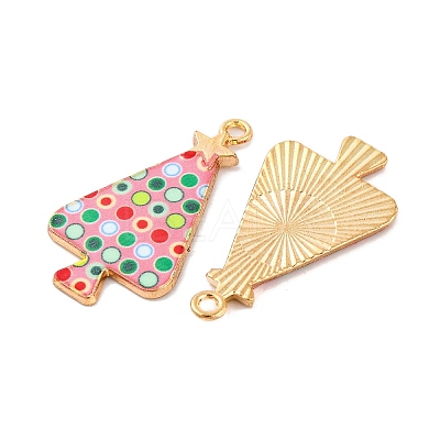 Christmas Theme Rack Plating Alloy Pendants FIND-M020-02E-G-1