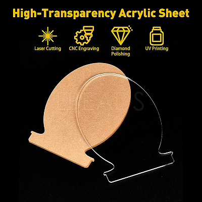 Acrylic Transparent Pressure Plate OACR-BC0001-08A-1
