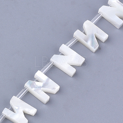 Sea Shell Beads X-SHEL-T012-60N-1