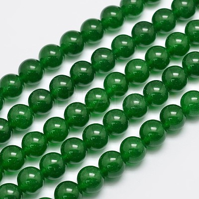 Natural & Dyed Malaysia Jade Bead Strands X-G-A146-10mm-A06-1