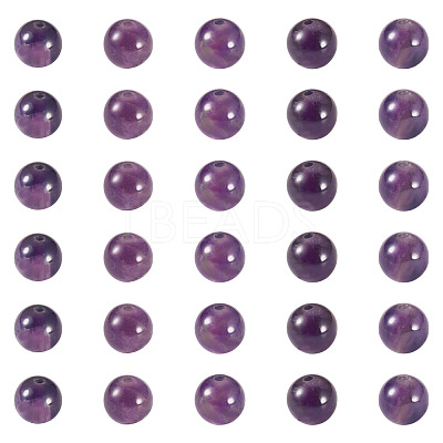 2 Strands 2 Colors Natural Amethyst Beads Strands G-TA0002-62-1
