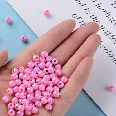 Opaque Acrylic Beads MACR-S370-D6mm-A02-1