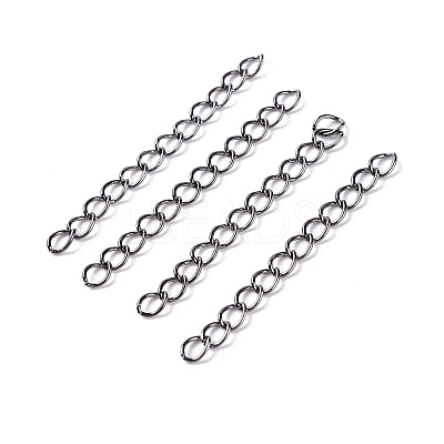 Iron Ends with Twist Chains CH-CH017-5cm-B-1