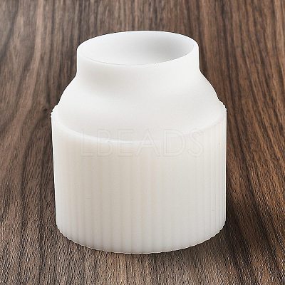 DIY Round Candle Cup Silicone Molds DIY-G094-04B-1