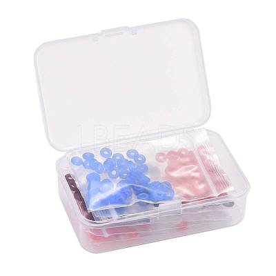 300Pcs 6 Colors Rubber O Rings KY-LS0001-01-1