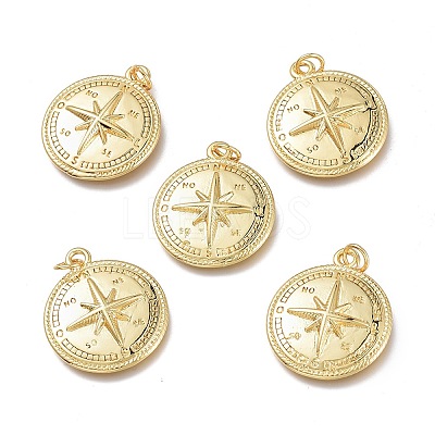Brass Pendants X-KK-Q764-08G-1