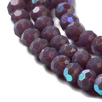 Opaque Glass Beads Strands EGLA-A035-P3mm-L11-1