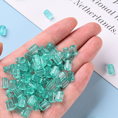 Transparent Acrylic Beads TACR-S154-27B-68-1