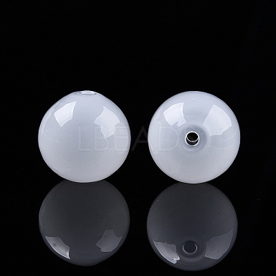 Handmade Blown Glass Beads BLOW-T001-32B-09-1