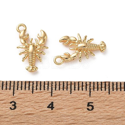 Ocean Brass Pendants KK-L266-02G-G-1
