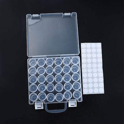 Plastic Bead Storage Containers CON-N012-07-1