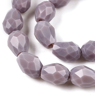 Opaque Solid Color Beads Strands EGLA-N013-P6mm-D09-1
