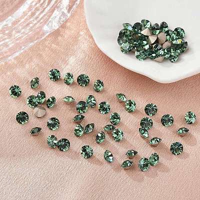 Preciosa&reg MAXIMA Crystal Round Stones Y-PRC-RBSS12-50010-1