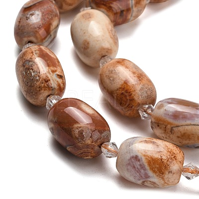 Natural Agate Beads Strands G-F811-B02-03-1