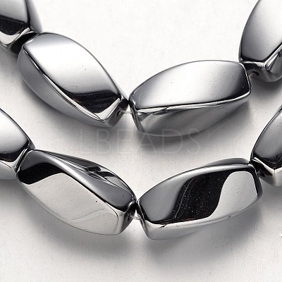 Electroplate Non-magnetic Synthetic Hematite Beads Strands G-F300-11A-01-1
