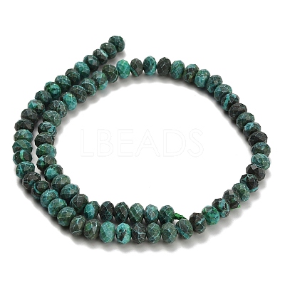 Synthetic Malachite Beads Strands G-Z111-A43-1