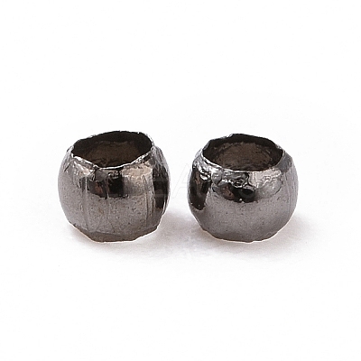 Brass Crimp Beads E002-NFB-1