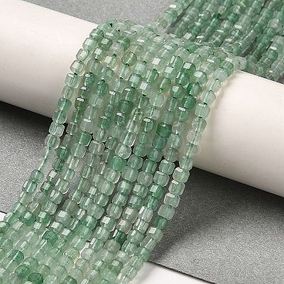 Natural Green Aventurine Beads Strands G-Q002-C01-01-1
