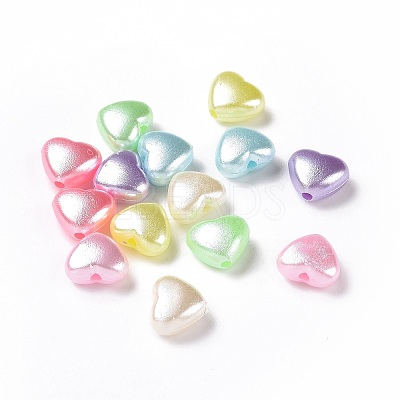 Imitation Pearl Acrylic Beads OACR-E013-31-1