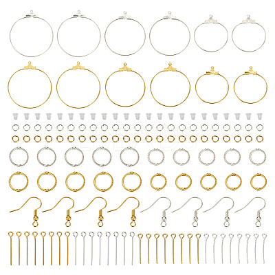DIY Earring Making Finding Kit DIY-TA0005-03-1