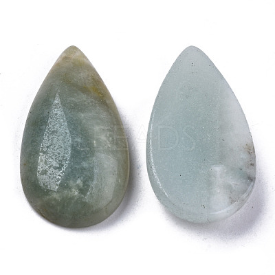 Natural Flower Amazonite Cabochons G-N326-72K-1