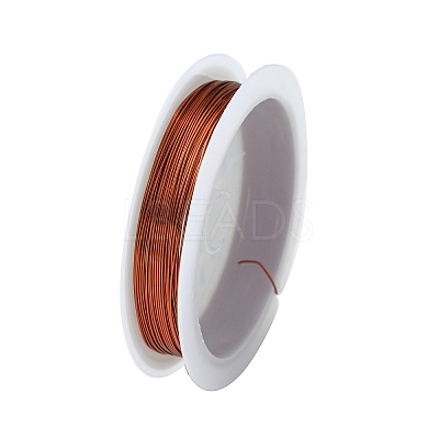 Round Copper Jewelry Wire CWIR-S002-0.5mm-M-1