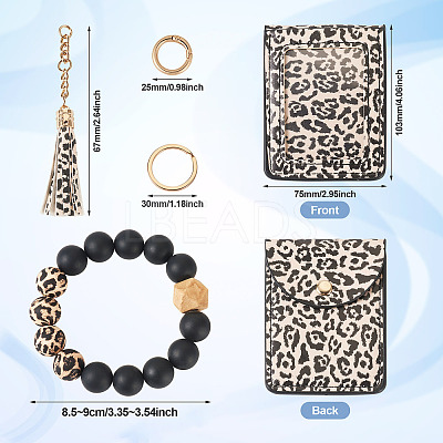 Silicone Beads Keychain KEYC-TAC00019-1