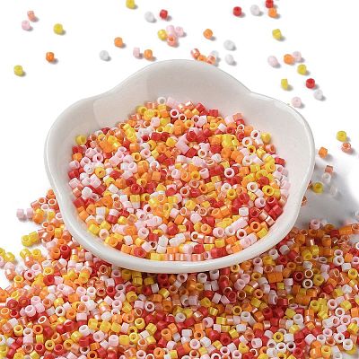 Baking Paint Glass Seed Beads X-SEED-S042-05A-07-1