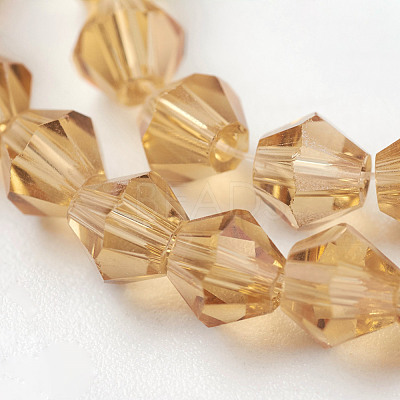 Imitation Austrian Crystal 5301 Bicone Beads X-GLAA-S026-14-1